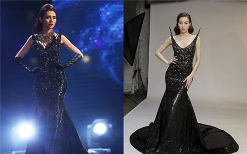 cuộc chiến váy áo được đoán trước của bộ ba hà hương khuê