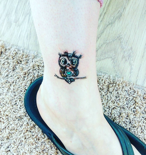 Gợi ý hình xăm chim cú tuyệt đẹp cho fan cuồng harry potter
