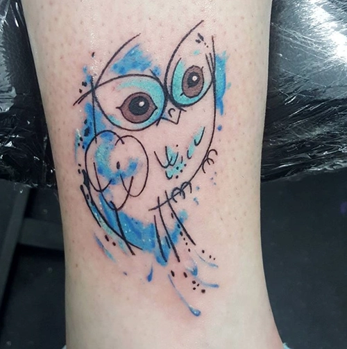 Gợi ý hình xăm chim cú tuyệt đẹp cho fan cuồng harry potter