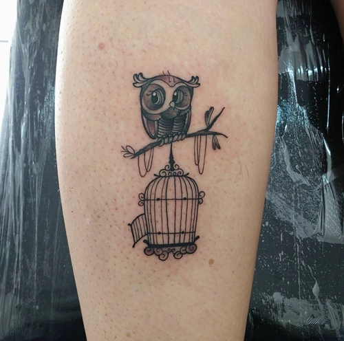 Gợi ý hình xăm chim cú tuyệt đẹp cho fan cuồng harry potter