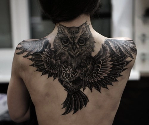 Gợi ý hình xăm chim cú tuyệt đẹp cho fan cuồng harry potter