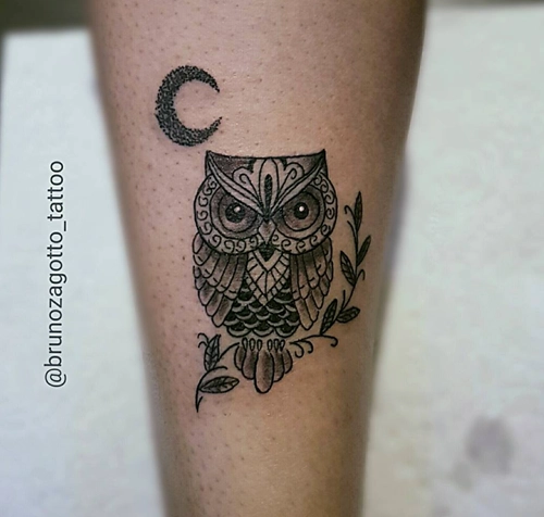 Gợi ý hình xăm chim cú tuyệt đẹp cho fan cuồng harry potter