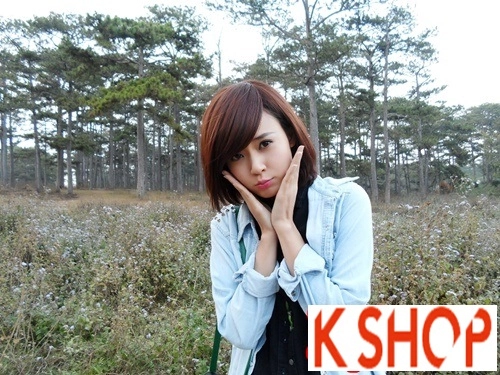 Midu xinh xắn dễ thương xuống phố với kiểu tóc gây nghiện