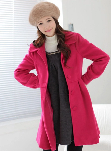Áo khoác nữ màu hồng đẹp cho nàng công sở 