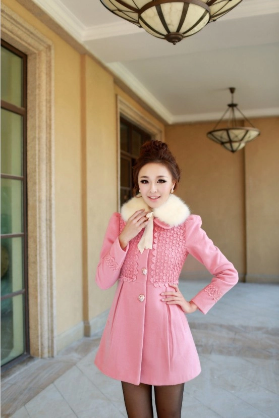 Áo khoác nữ màu hồng đẹp cho nàng công sở