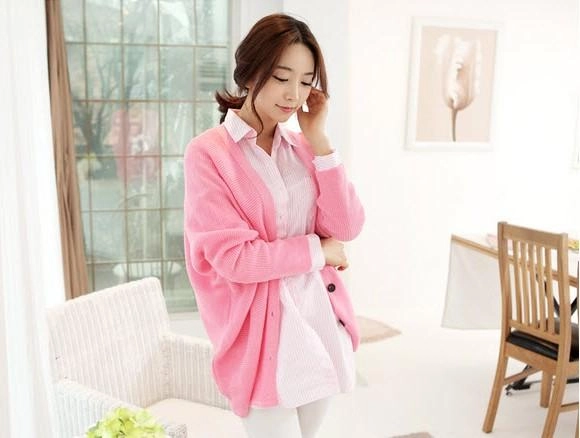 Áo khoác nữ màu hồng đẹp cho nàng công sở