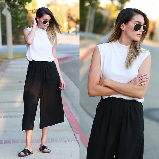 Quần culottes nữ đẹp quyến rũ cô nàng công sở 2017