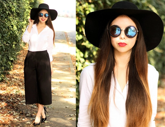 Quần culottes nữ đẹp quyến rũ cô nàng công sở 2017