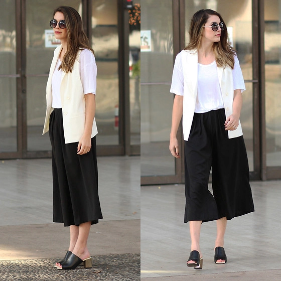 Quần culottes nữ đẹp quyến rũ cô nàng công sở 2017