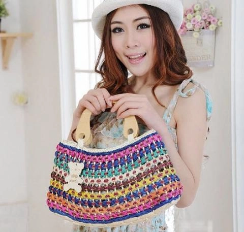 Túi cói nữ đẹp tung tăng dạo biển 2017