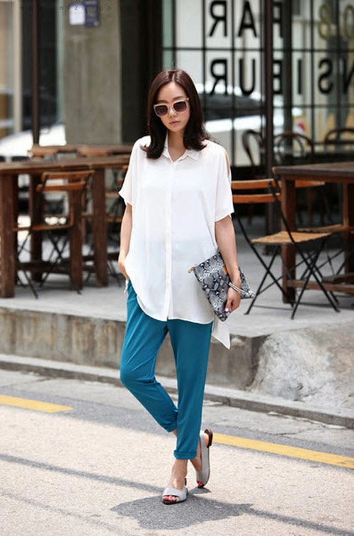 3 kiểu quần công sở thổi bay nóng nực