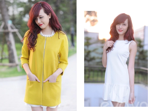 Áo khoác tối giản cho nàng công sở tươi trẻ
