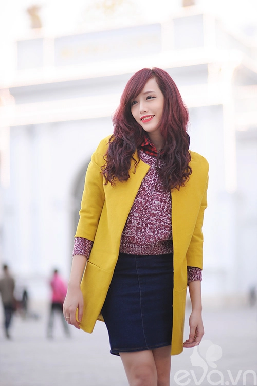 Áo khoác tối giản cho nàng công sở tươi trẻ
