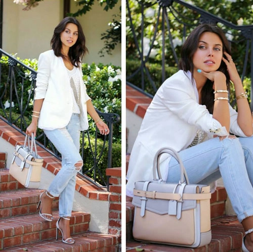 Bí kíp mặc jeans chuẩn mực tới công sở