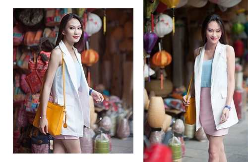 Bí quyết mặc màu pastel điệu mà không sến cho nữ công sở