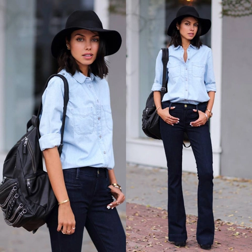 Bí quyết nhỏ từ những nàng công sở nghiện mặc jeans