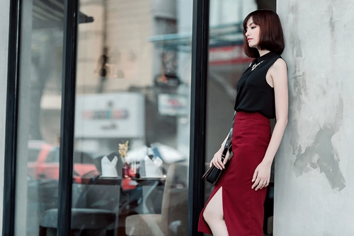 Cả tuần đến công sở xinh đẹp và tươi mới như hh trúc diễm