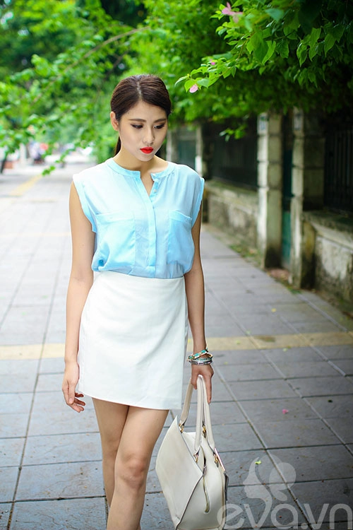 Công sở mặc đẹp chống nóng