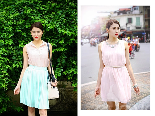 Công sở mặc đẹp chống nóng