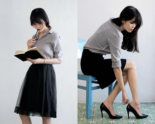 Mẹo hay cho nàng chọn trang phục công sở quyến rũ