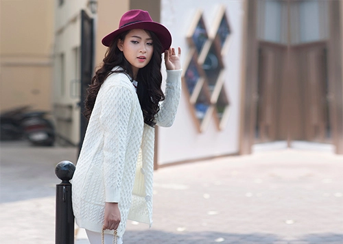 Nữ công sở sành điệu với cardigan hot nhất thu đông