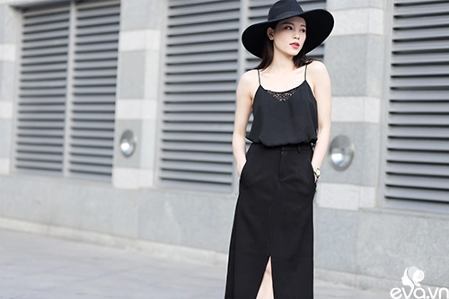 Phối hợp màu ghi cho nàng công sở thêm thanh lịch cuối năm