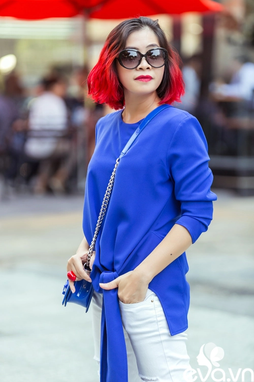 Sành điệu tới công sở với mái tóc đỏ