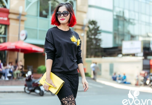 Sành điệu tới công sở với mái tóc đỏ