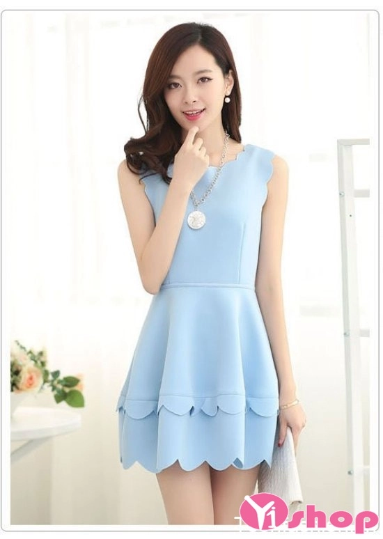 Váy đầm liền thân công sở đẹp thanh lịch cho nàng công sở