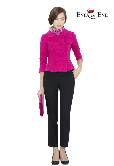 Xu hướng pinky cho thời trang công sở ngày cuối thu