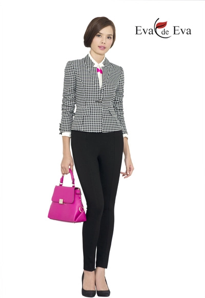 Xu hướng pinky cho thời trang công sở ngày cuối thu