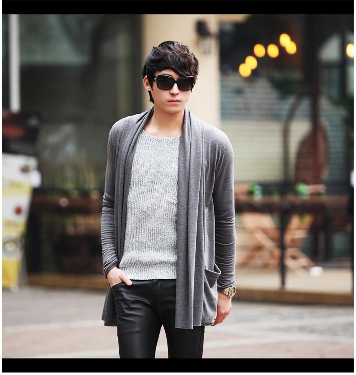 Áo khoác cardigan nam đẹp cho chàng cò hương