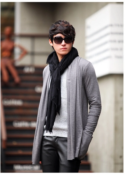 Áo khoác cardigan nam đẹp cho chàng cò hương