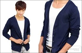Áo khoác cardigan nam đẹp cho chàng cò hương