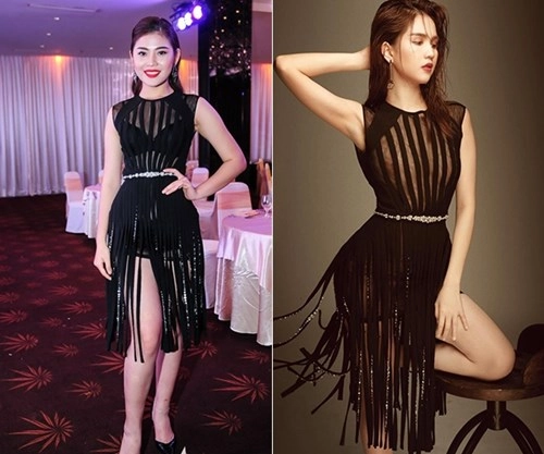 đụng hàng chan chát sao nữ nào đánh bại được ngọc trinh