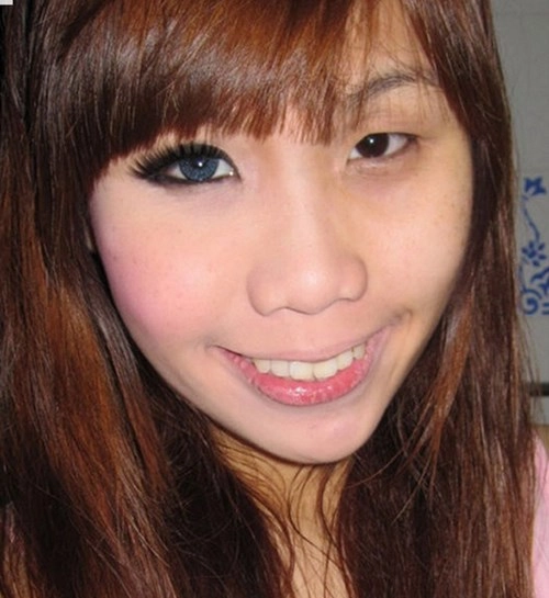 Hốt hoảng trước nhan sắc thực sự của hot girl nhìn là mê