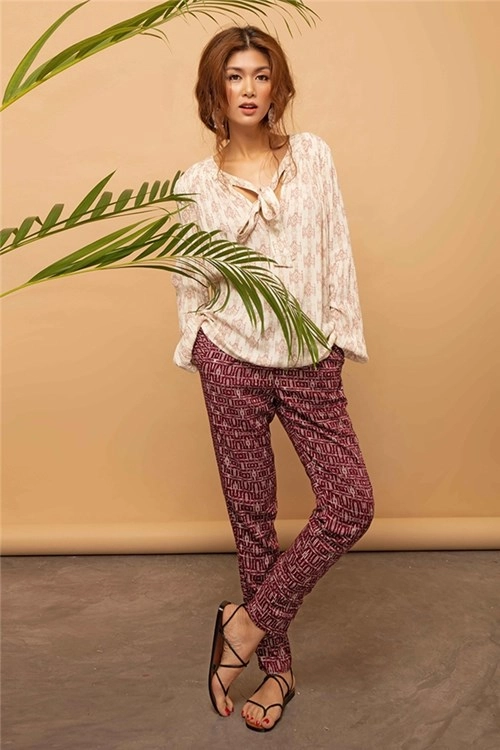 mẹ hai con oanh yến quyến rũ cá tính cùng phong cách bohemian
