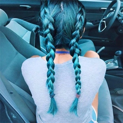 Những kiểu ombre bím tóc đẹp đến mê hồn