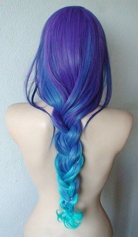 Những kiểu ombre bím tóc đẹp đến mê hồn