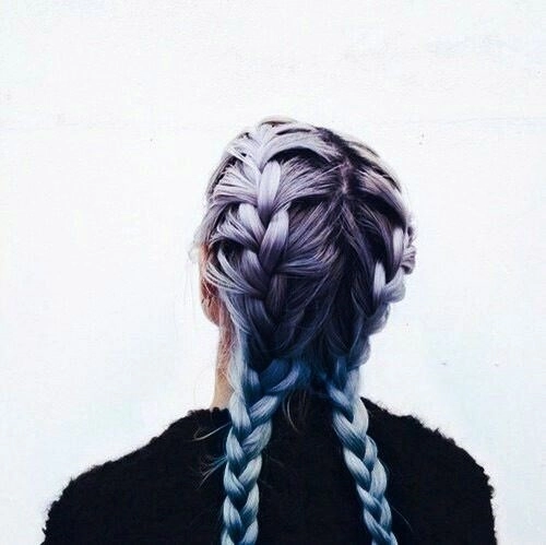 Những kiểu ombre bím tóc đẹp đến mê hồn