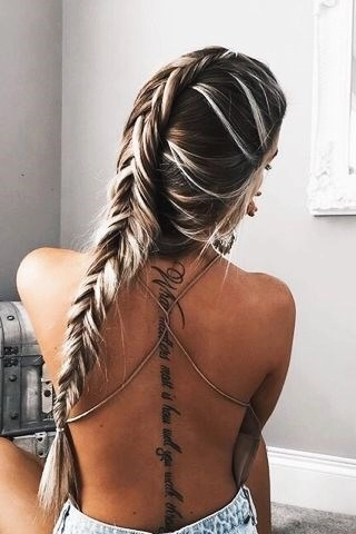 Những kiểu ombre bím tóc đẹp đến mê hồn