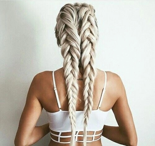 Những kiểu ombre bím tóc đẹp đến mê hồn