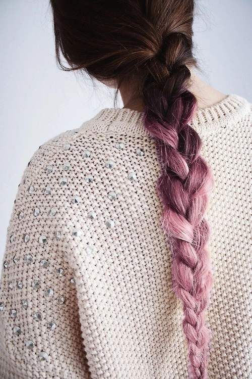 Những kiểu ombre bím tóc đẹp đến mê hồn