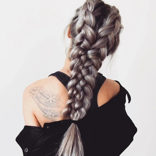 Những kiểu ombre bím tóc đẹp đến mê hồn