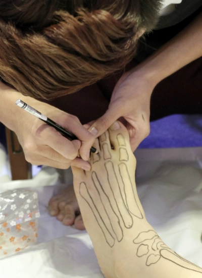 tạo hình ấn tượng với kỹ thuật body painting