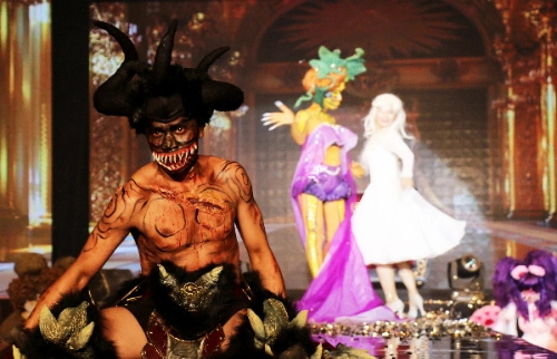 tạo hình ấn tượng với kỹ thuật body painting