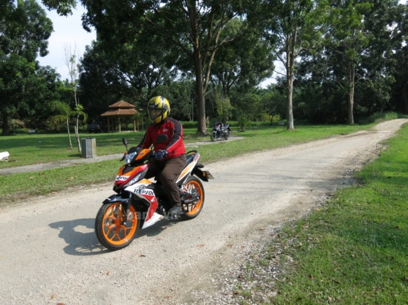 Vài hình ảnh winner 150 chạy thử nghiệm tại malaysia