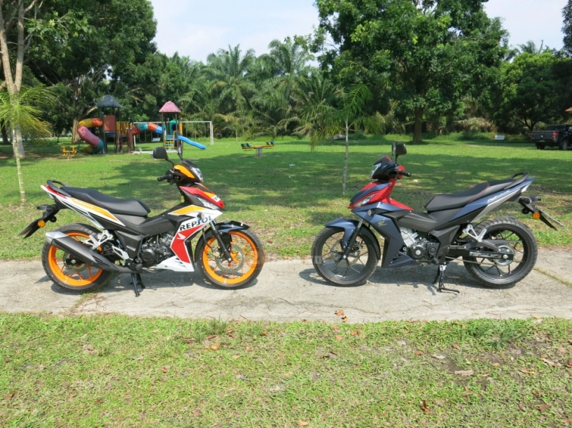 Vài hình ảnh winner 150 chạy thử nghiệm tại malaysia