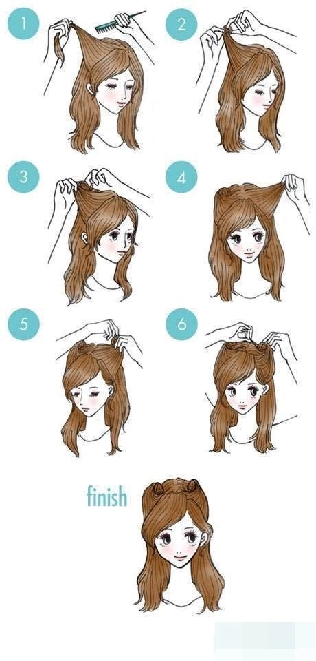 Xinh hơn với những kiểu tóc đơn giản siêu dễ làm cho bạn gái