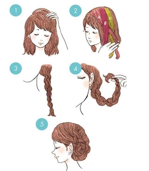 Xinh hơn với những kiểu tóc đơn giản siêu dễ làm cho bạn gái